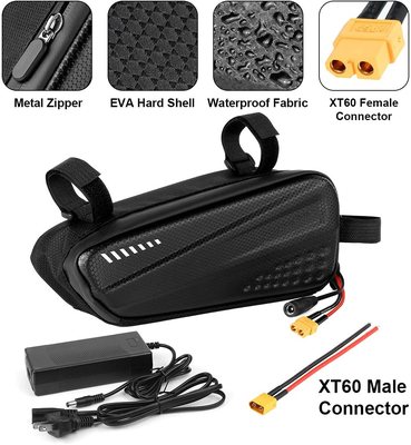 Su geçirmez Scooter Lityum Pil 36V 12Ah / 8AH 48V 10ah Lityum İyon Pil