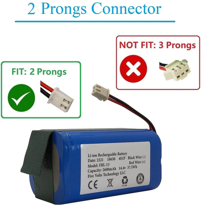 Rvbat850 3C Lityum Pil RV761 R75 R85 Shark Ion Pil Değiştirme