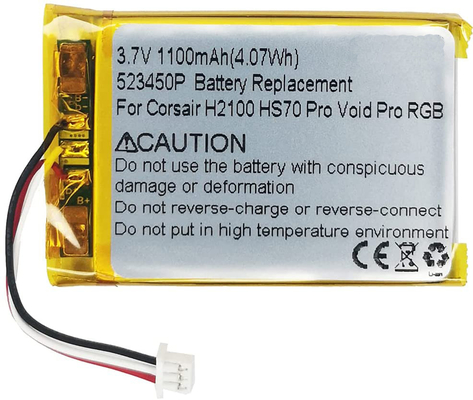 3.7V 1100mah Corsair Void Pro / Corsair Void Pil Değişimi 523450P