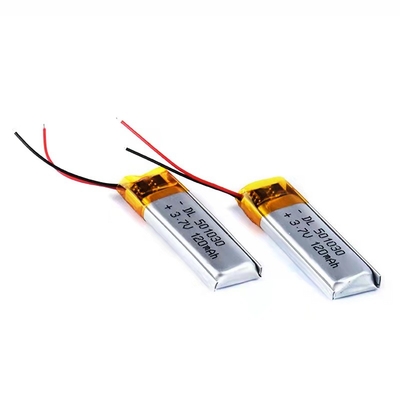 120mAh Lityum Polimer Pil 0.12A Bluetooth Kulaklık Şarj Edilebilir Pil 1S1P