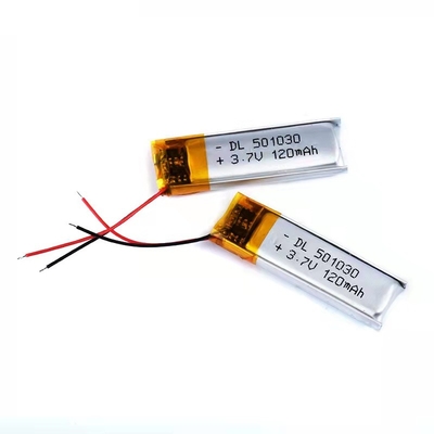 120mAh Lityum Polimer Pil 0.12A Bluetooth Kulaklık Şarj Edilebilir Pil 1S1P