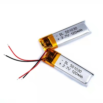 120mAh Lityum Polimer Pil 0.12A Bluetooth Kulaklık Şarj Edilebilir Pil 1S1P