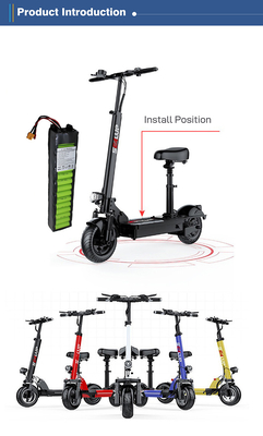 OEM Elektrikli Scooter Şarj Edilebilir Pil 36V 18650 Li Ion Pil Paketi