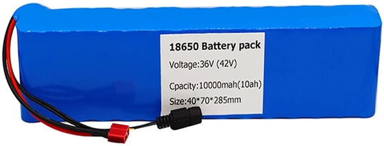 36V 18650 Lityum Pil Paketi BMS 10AH Elektrikli Araba Lityum İyon Pil