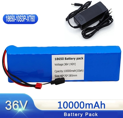 Elektrikli Bisiklet için 18650 Li Ion Pil Paketi 48v 10ah 36v Lityum İyon Pil