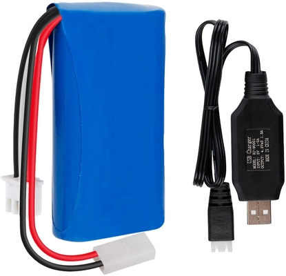 Şarj Edilebilir 1300mAh Li İyon Pil NCM 7.4V Lityum İyon Pil Paketi BM