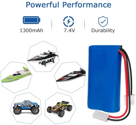 Şarj Edilebilir 1300mAh Li İyon Pil NCM 7.4V Lityum İyon Pil Paketi BM