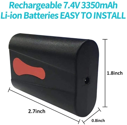 3.7V Lityum Akülü Isıtıcı 7.7kg 7.4V Isıtmalı Ceket Bataryası