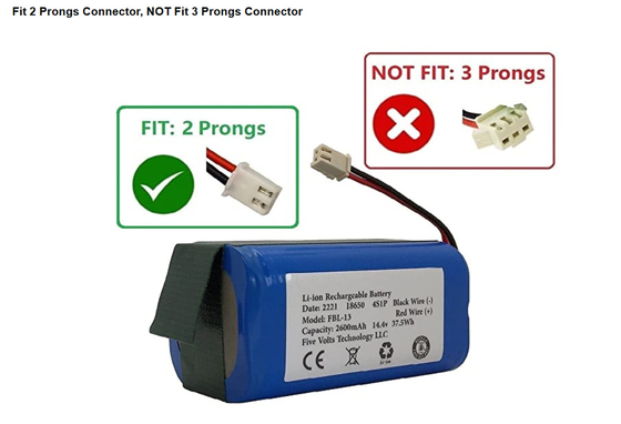 2600mah 14.4v Li Ion Pil Şarj Cihazı NCM Şarj Edilebilir Lityum İyon Pil IP67