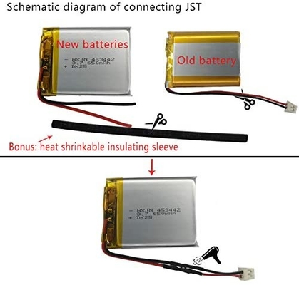 Nuvi 205 Lityum Polimer Şarj Edilebilir Pil 3.7V 1000mAh Li Ion Pil GPS